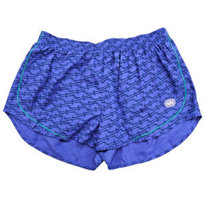NWT Nike Shorts Womens Size XL Purple Black Icon Clash Dri Fit Tempo Running